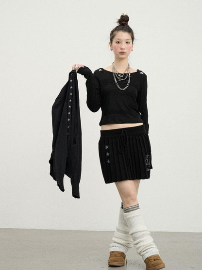 Achihara Hawaii Hooded Crop Tee
