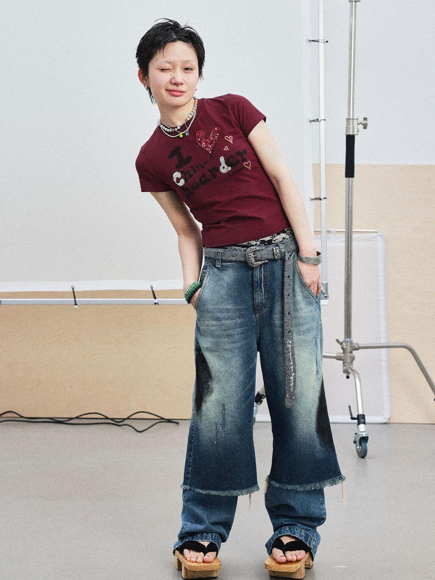 Achihara I Love Chin Hoarder Graphic Tee