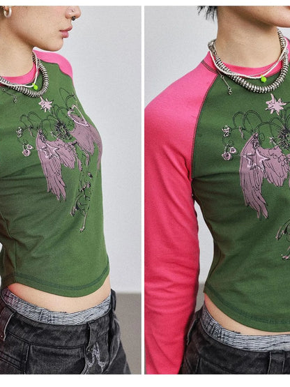 Icarus Sleeve Graphic Tee Unisex Top