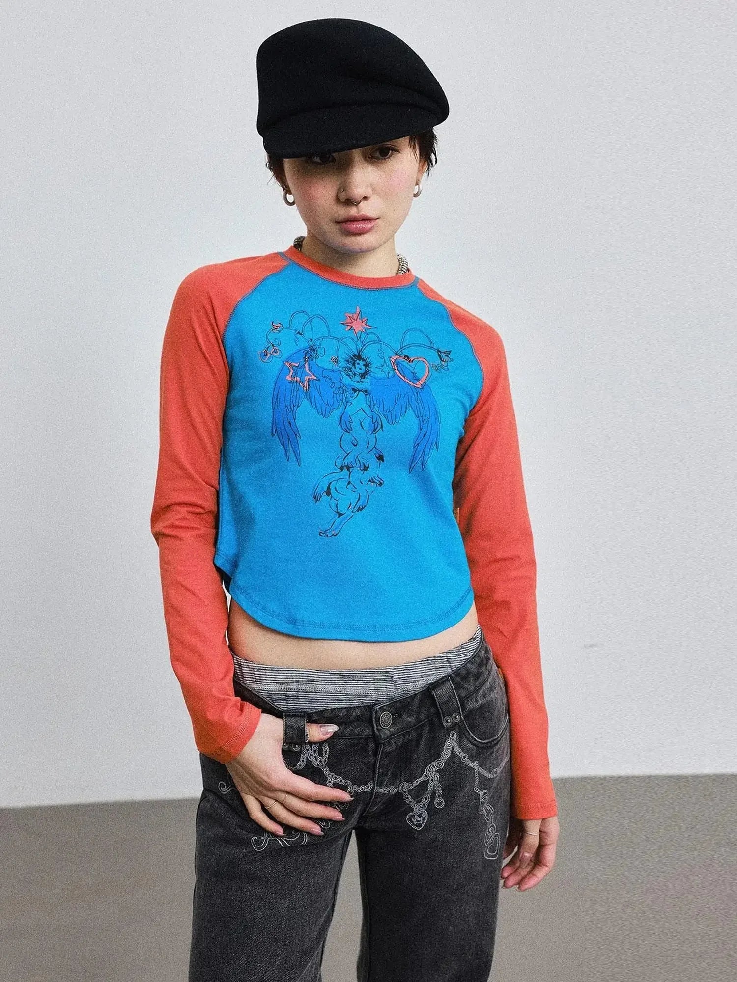 Icarus Sleeve Graphic Tee Unisex Top