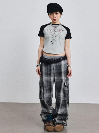 Achihara Icarus Sleeve Tee Sun Sea Colorblock