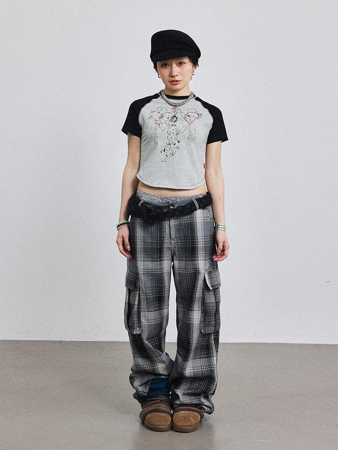 Achihara Icarus Sleeve Tee Sun Sea Colorblock