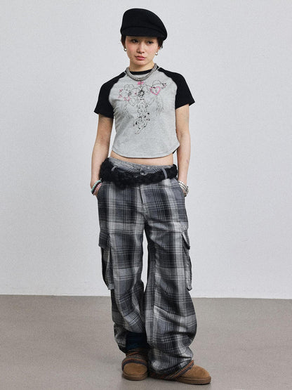 Achihara Icarus Sleeve Tee Sun Sea Colorblock