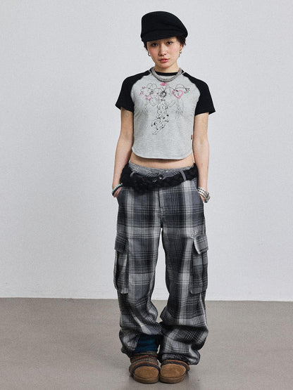 Achihara Icarus Sleeve Tee Sun Sea Colorblock