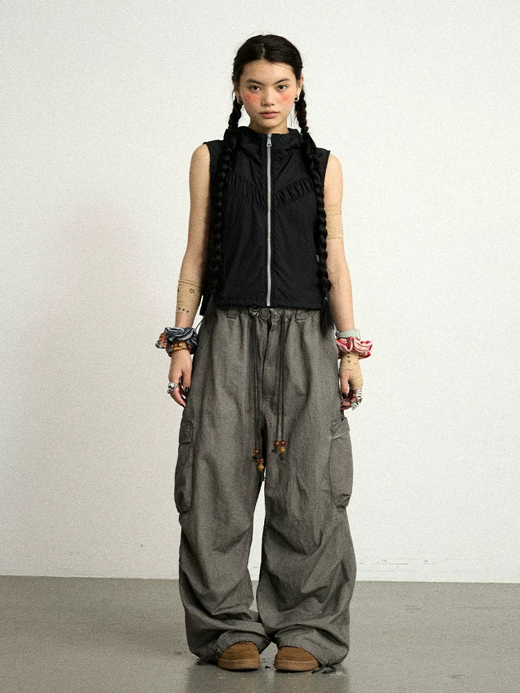Achihara Ice Sunproof Sleeveless Hoodie-1