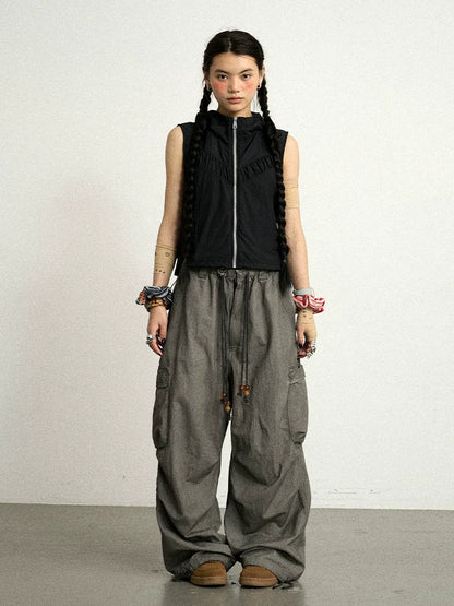 Achihara Ice Sunproof Sleeveless Hoodie-1