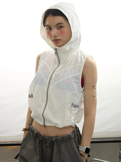 Ice Sunproof Sleeveless Hoodie