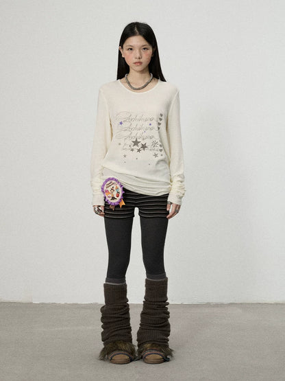 Achihara Imperfections Are Perfect Long Sleeve Tee-2