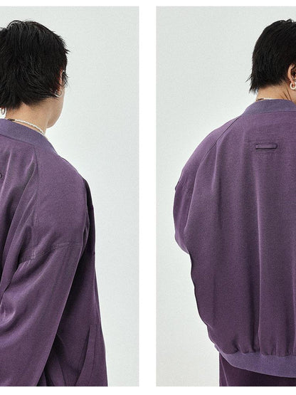 Achihara Lightweight Padded Shoulder Baseball Jacket