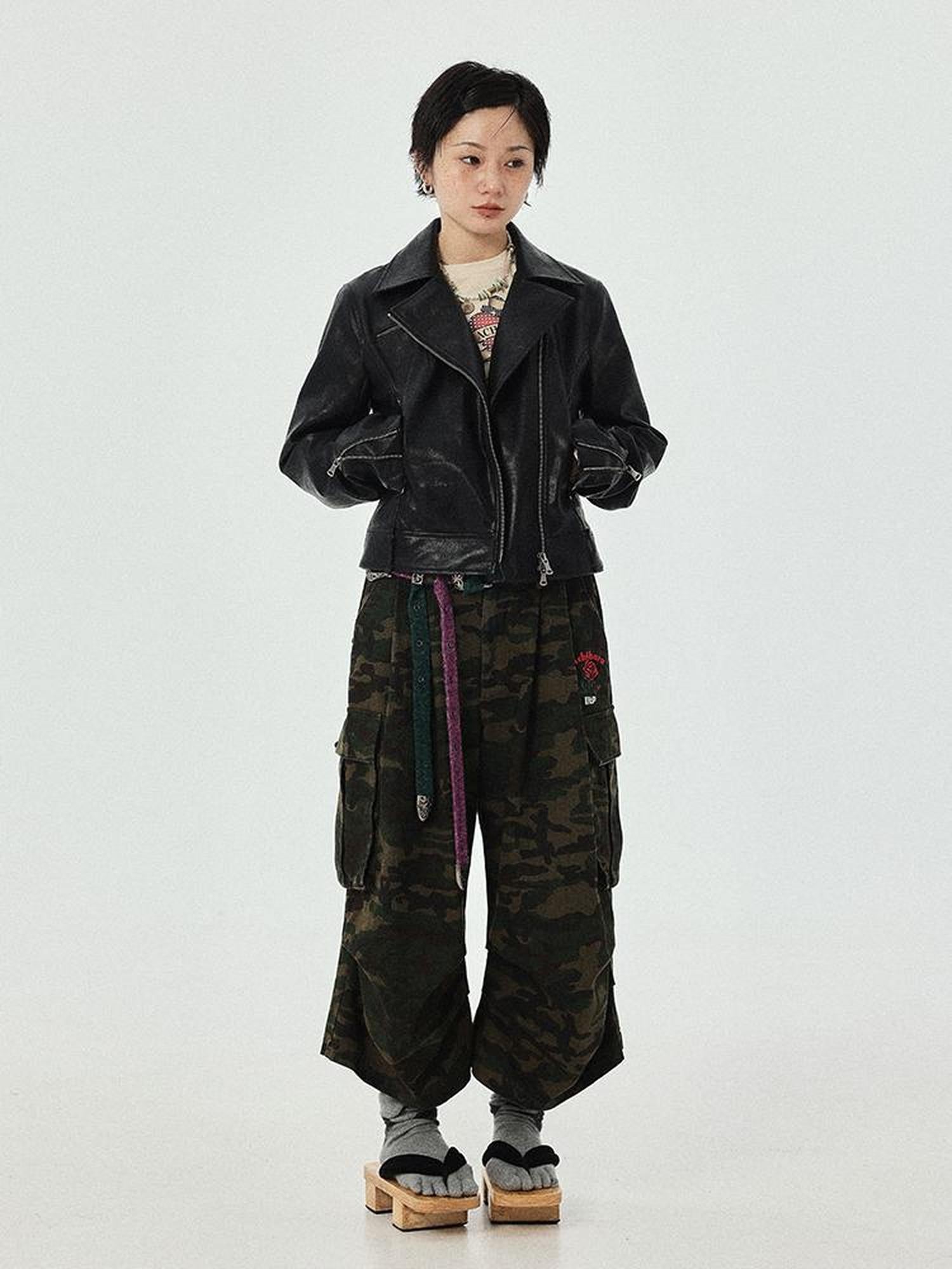 Achihara Lightweight Padded Shoulder Baseball Jacket