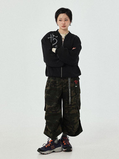 Achihara Lightweight Padded Shoulder Baseball Jacket