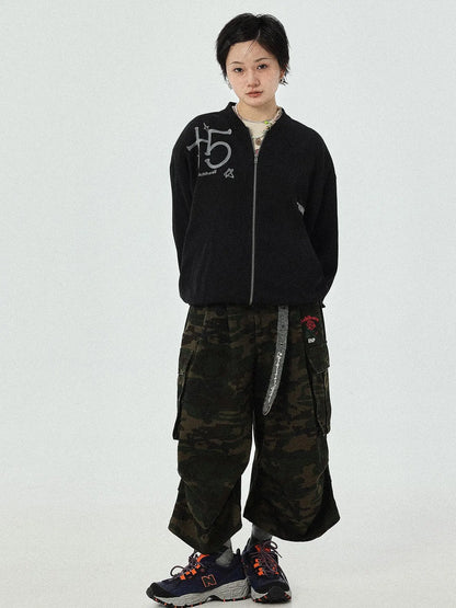 Lightweight Padded Shoulder Baseball Jacket