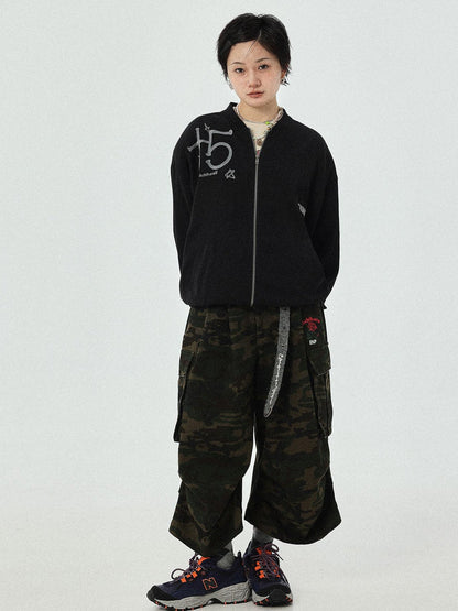 Achihara Lightweight Padded Shoulder Baseball Jacket