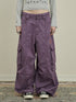 Achihara Loose Fit Denim Overalls 2025 Autumn New Drop Leg Trousers-1