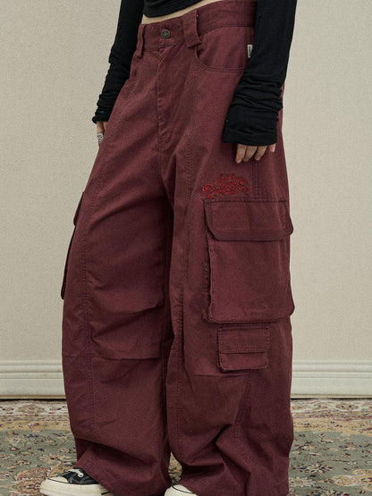 Update Achihara Loose Fit Denim Overalls 2025 Autumn New Drop Leg Trousers