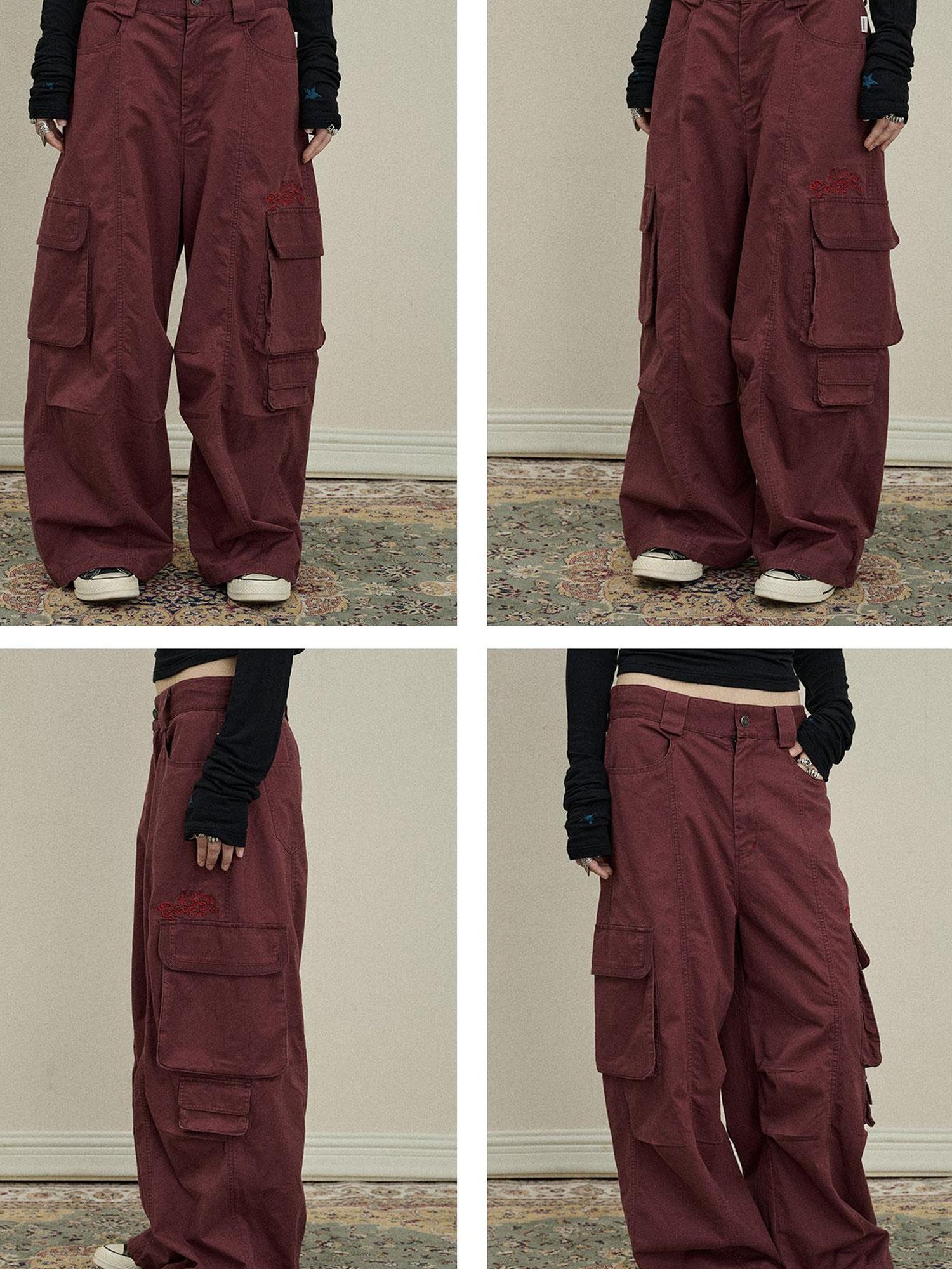 Update Achihara Loose Fit Denim Overalls 2025 Autumn New Drop Leg Trousers