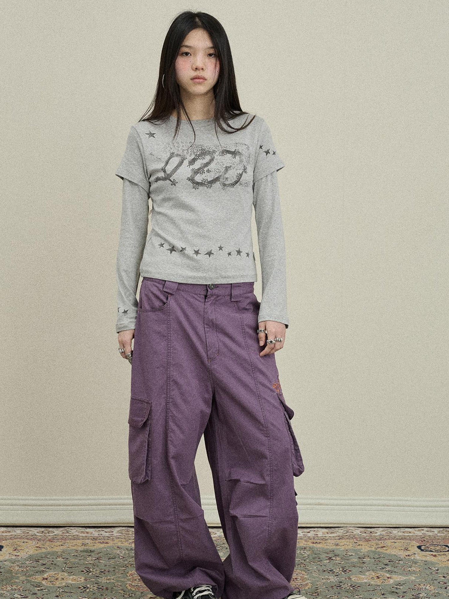 Update Achihara Loose Fit Denim Overalls 2025 Autumn New Drop Leg Trousers