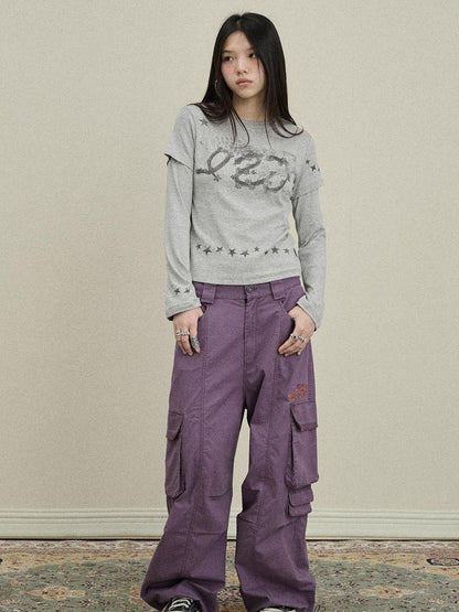 Update Achihara Loose Fit Denim Overalls 2025 Autumn New Drop Leg Trousers