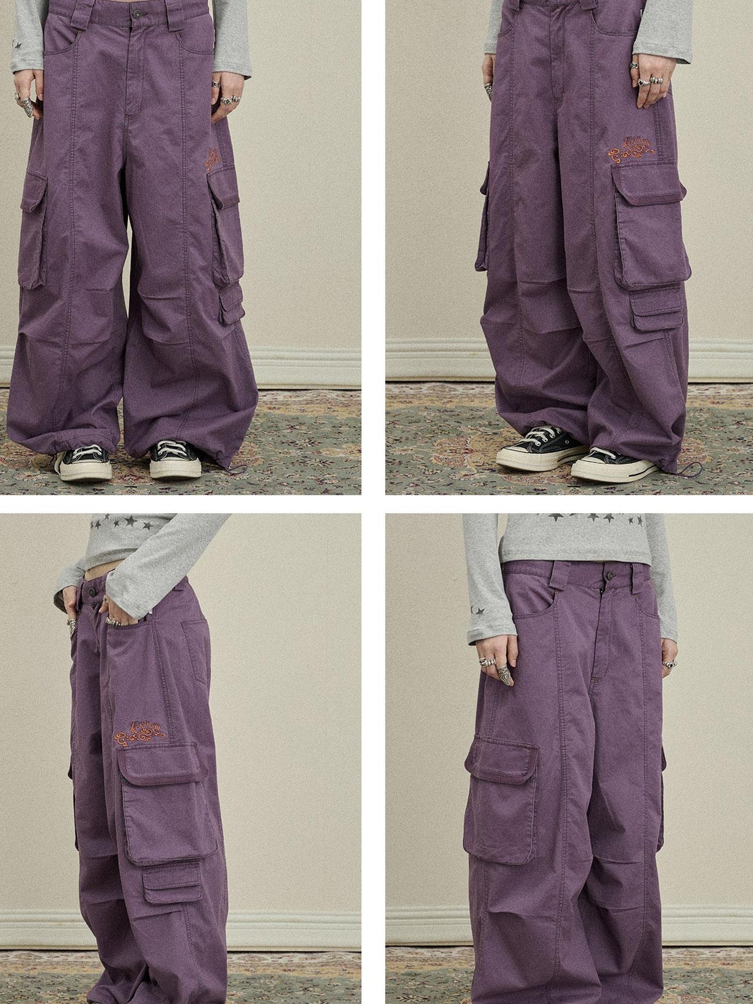 Update Achihara Loose Fit Denim Overalls 2025 Autumn New Drop Leg Trousers