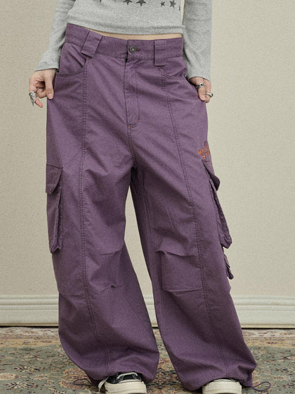 Update Achihara Loose Fit Denim Overalls 2025 Autumn New Drop Leg Trousers