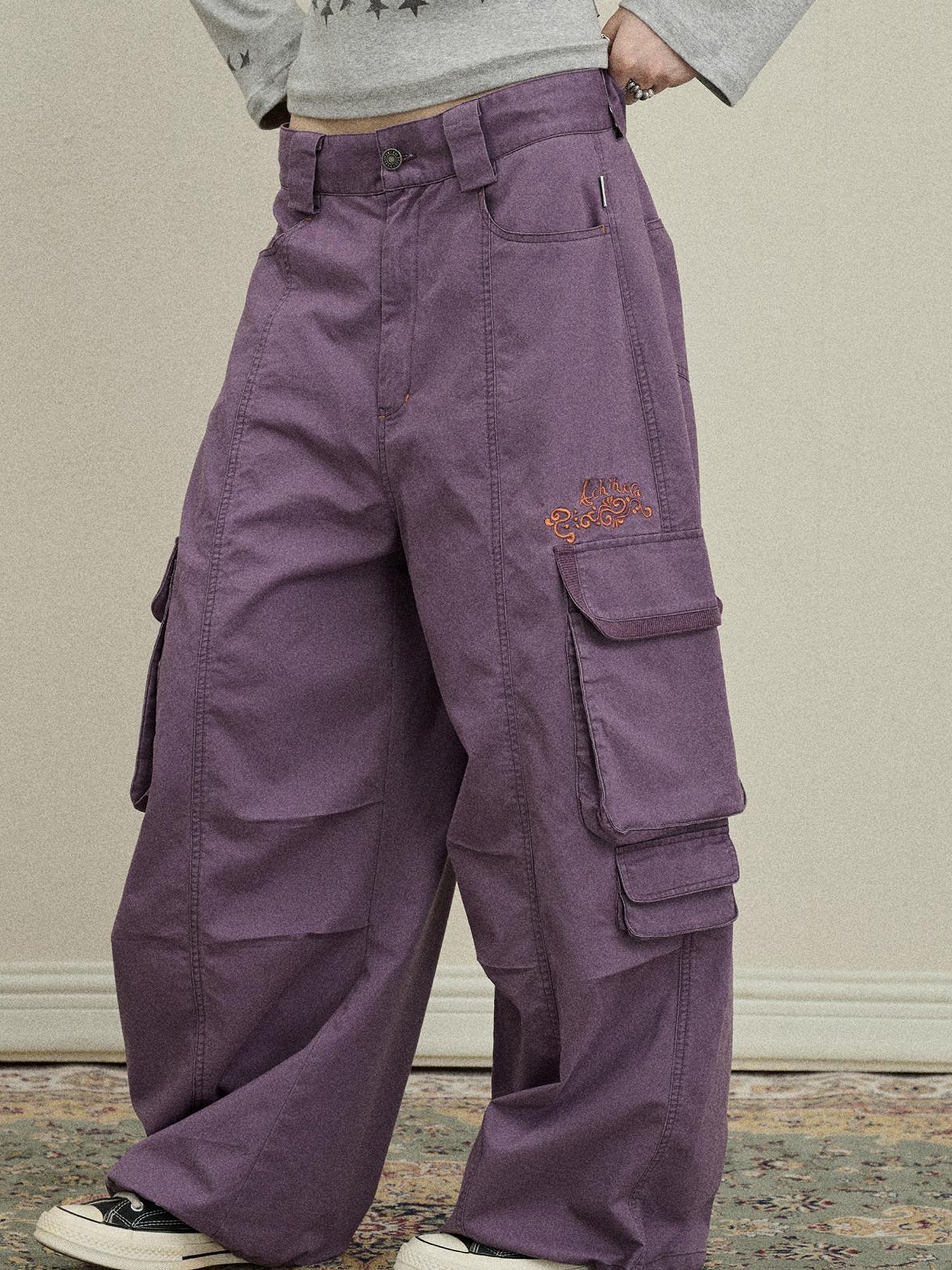 Update Achihara Loose Fit Denim Overalls 2025 Autumn New Drop Leg Trousers