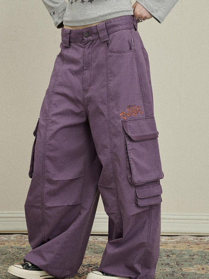 Update Achihara Loose Fit Denim Overalls 2025 Autumn New Drop Leg Trousers
