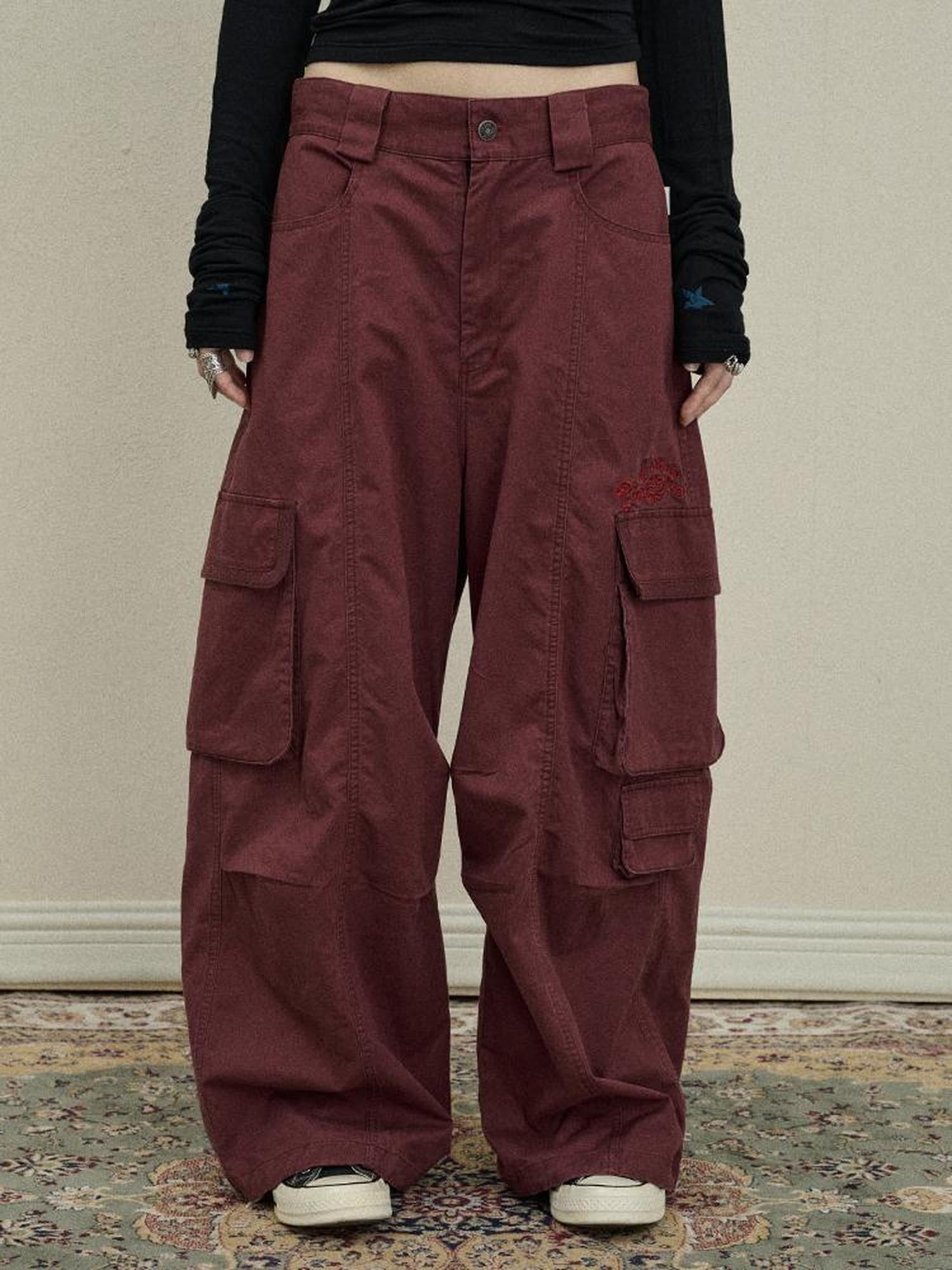 Update Achihara Loose Fit Denim Overalls 2025 Autumn New Drop Leg Trousers