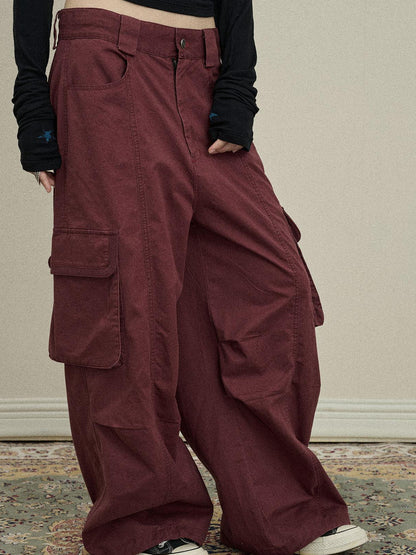 Update Achihara Loose Fit Denim Overalls 2025 Autumn New Drop Leg Trousers