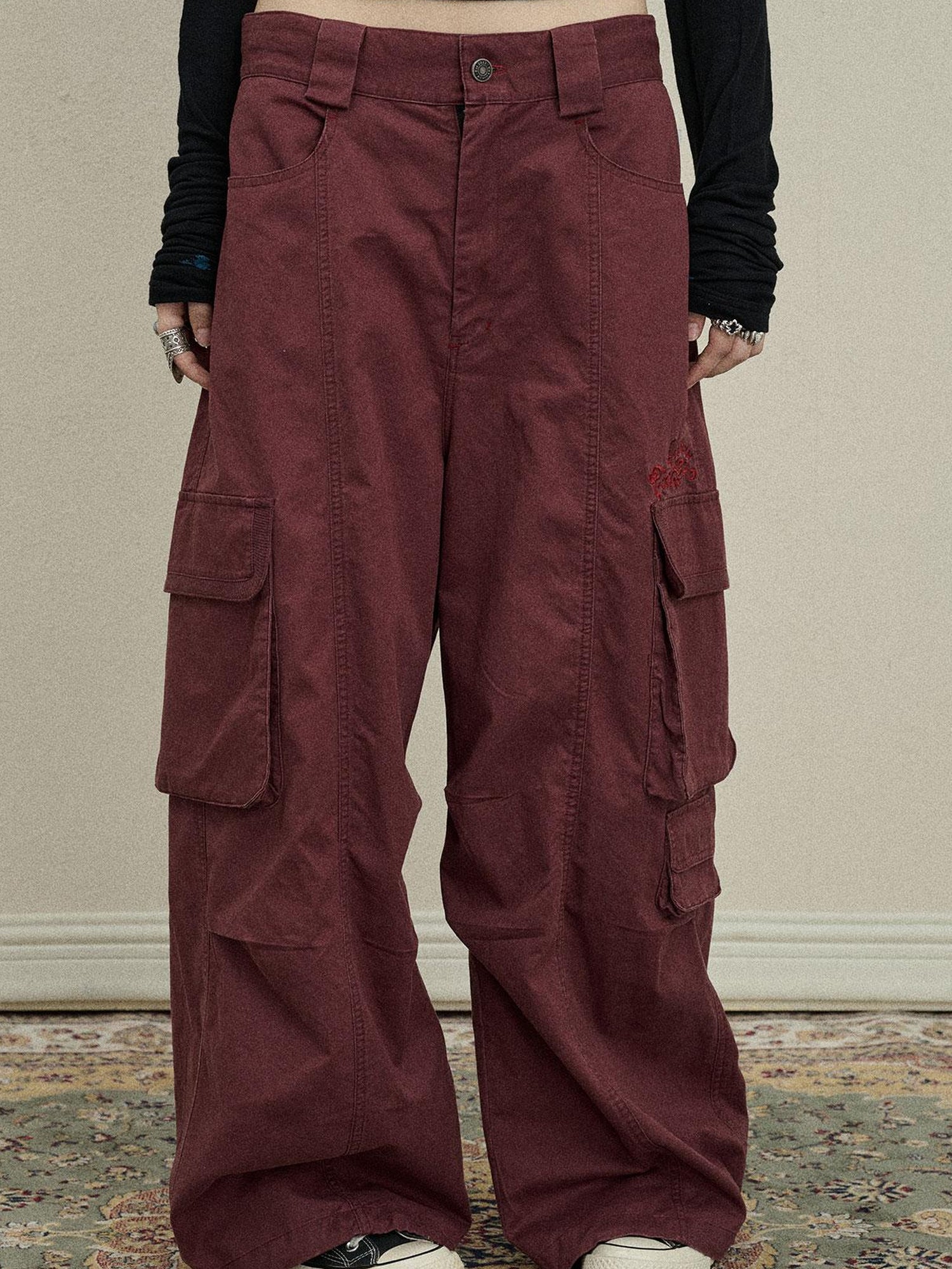 Update Achihara Loose Fit Denim Overalls 2025 Autumn New Drop Leg Trousers
