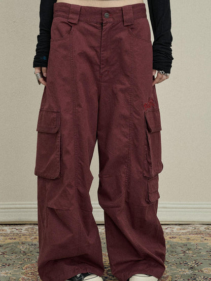Update Achihara Loose Fit Denim Overalls 2025 Autumn New Drop Leg Trousers