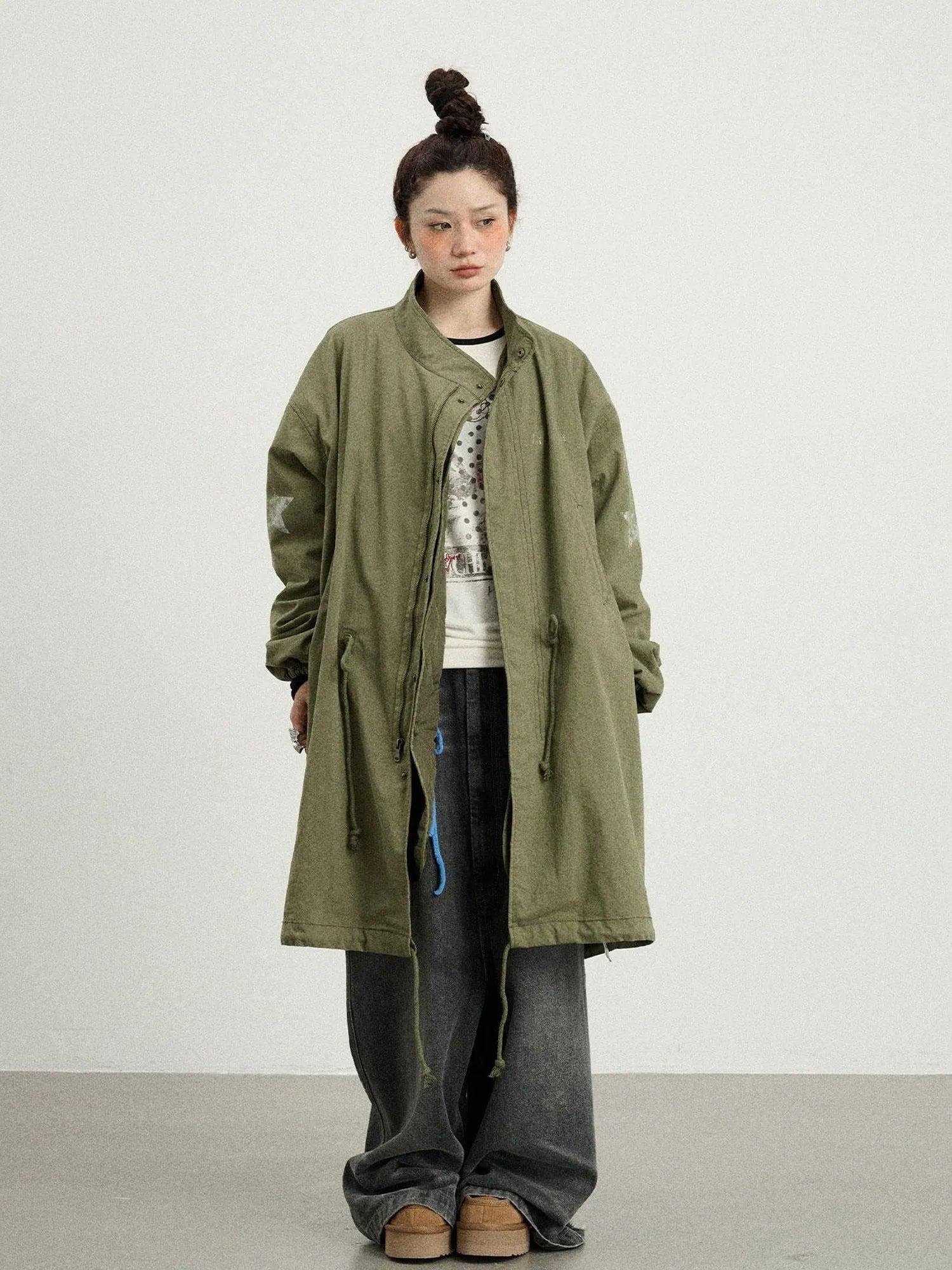 Love Eraser Windproof Parka