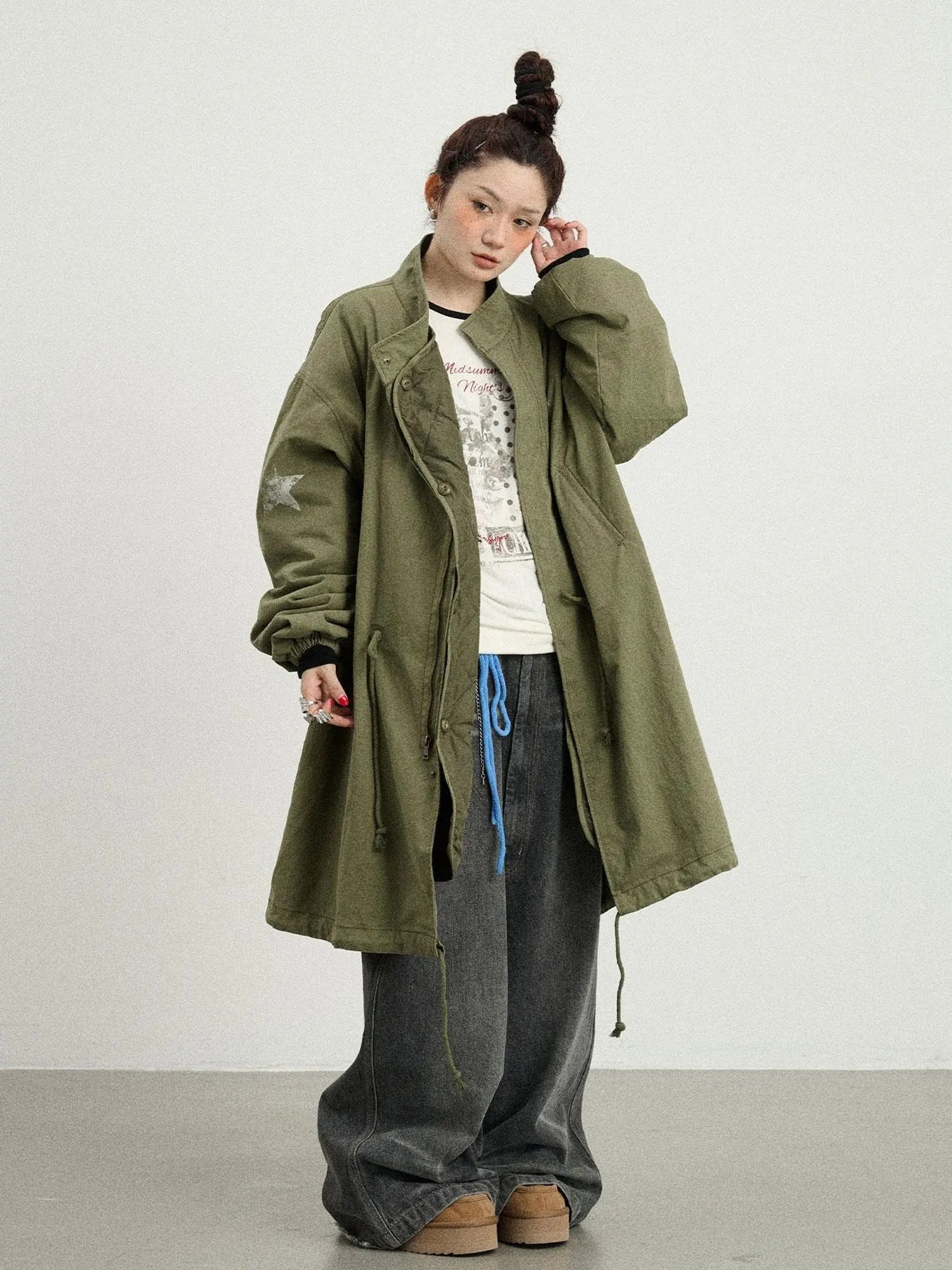 Love Eraser Windproof Parka