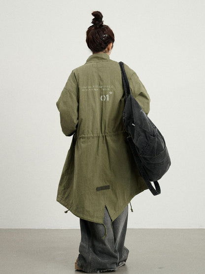 Achihara Love Eraser Trench Coat
V-neck
T-shirt
Long-Sleeve