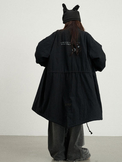 Achihara Love Eraser Trench Coat
V-neck
T-shirt
Long-Sleeve