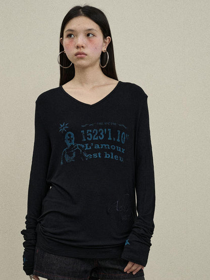 Update Achihara Love Is Color Long Sleeve T-Shirt