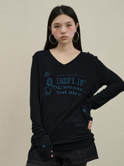 Update Achihara Love Is Color Long Sleeve T-Shirt