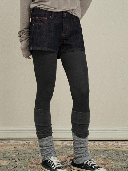 Low Rise Denim Shorts For Women And Men Early Autumn 2025