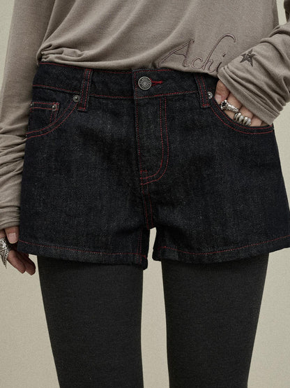 Low Rise Denim Shorts For Women And Men Early Autumn 2025