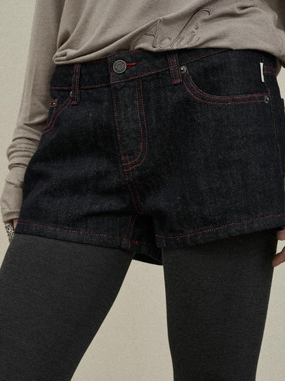 Low Rise Denim Shorts For Women And Men Early Autumn 2025