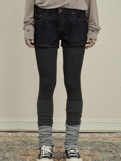 Low Rise Denim Shorts For Women And Men Early Autumn 2025