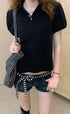 Achihara_Minimalist_Puff_Sleeve_Polo_Women&
