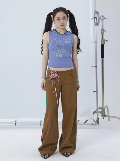 Missy Hilton Relaxed Wide Leg Trousers