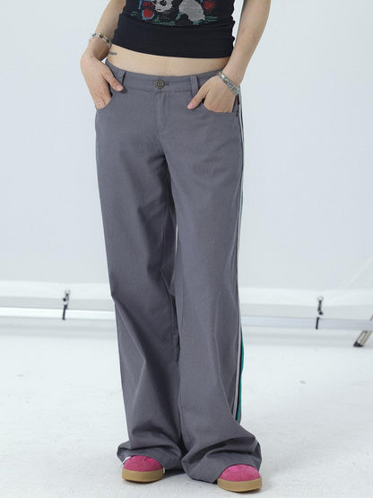 Achihara Missy Hilton Relaxed Wide Leg Trousers