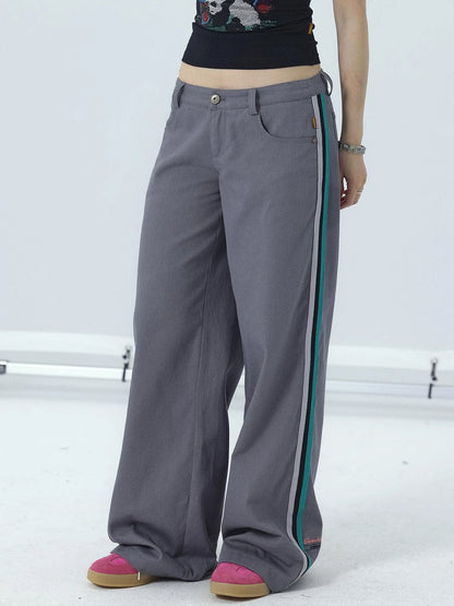 Missy Hilton Relaxed Wide Leg Trousers