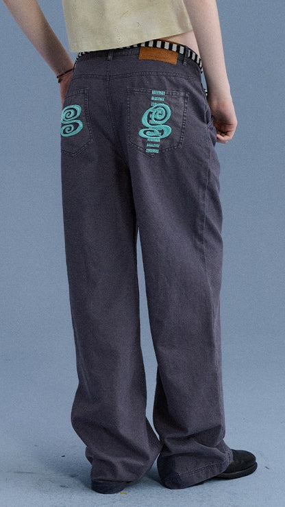 Achihara_Navy_Casual_Low_Rise_Zip_Fly_Women&