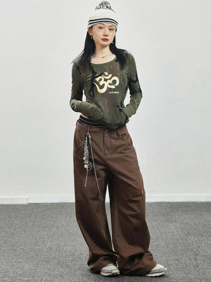 Olive Om Dream Print Long Sleeve Tee