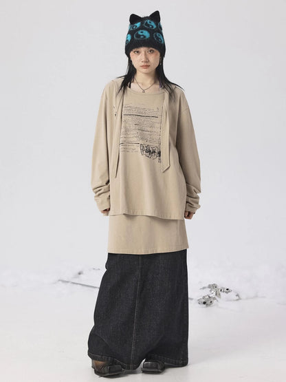 Oxidized Soap Slice 2.0 Long-Sleeve Hoodie Dress Set