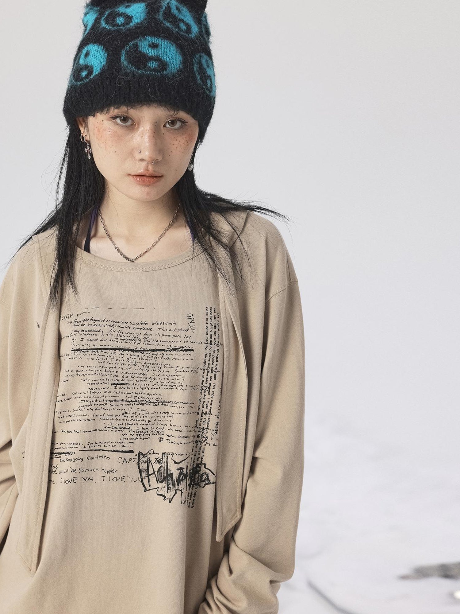 Achihara Oxidized Soap Slice 2.0 Long-Sleeve Hoodie Dress Set