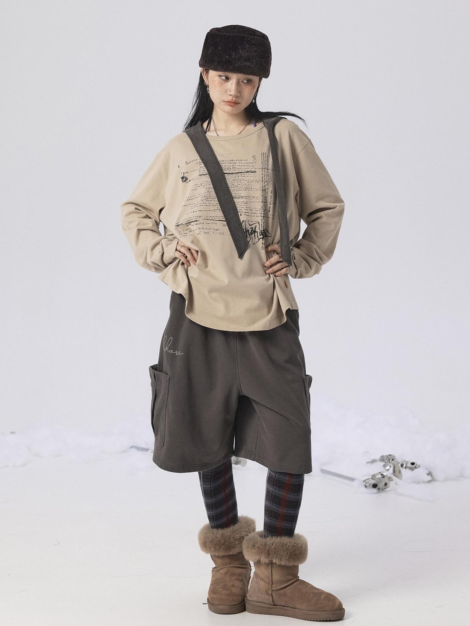 Achihara Oxidized Soap Slice 2.0 Long-Sleeve Hoodie Dress Set