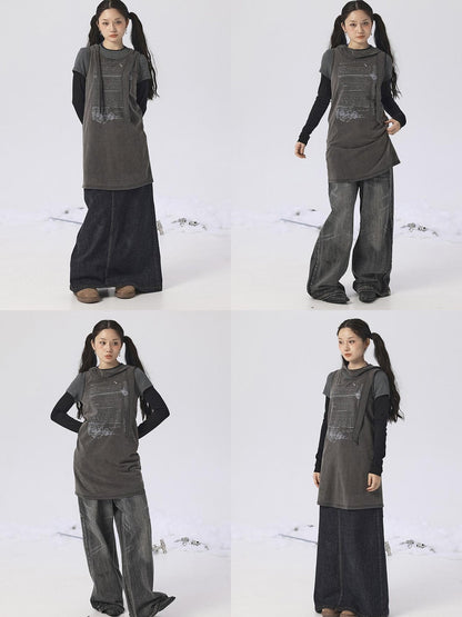 Achihara Oxidized Soap Slice 2.0 Long-Sleeve Hoodie Dress Set